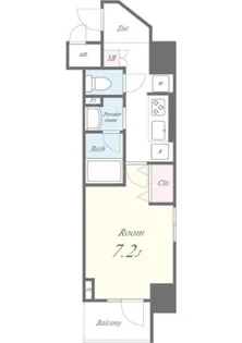 FERICIA URAWA TOKIWA【4階】の間取り