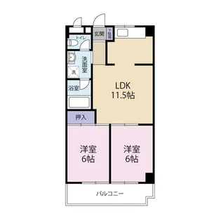 レジデンスヒロ【103号室号室】の間取り