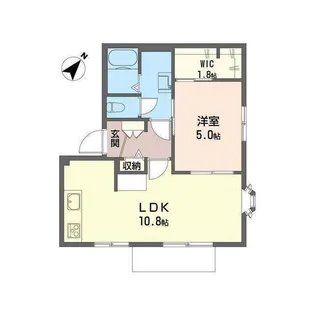 アルス本太【101号室号室】の間取り