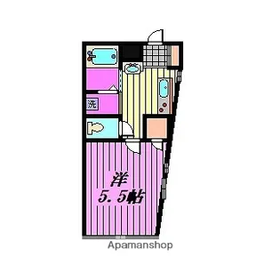 DUO LUXE 浦和常盤【2階】の間取り