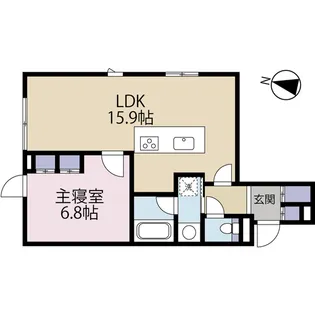 RESIDENCE【1階】の間取り