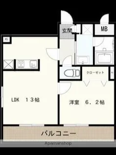 グロワール38【2階】の間取り
