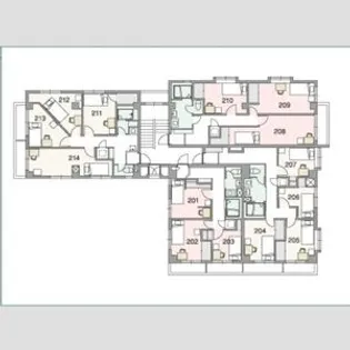 シェアス浦和【206号室】の間取り
