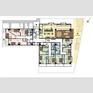 シェアス浦和【1階】の間取り