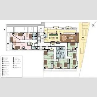 シェアス浦和【109号室】の間取り