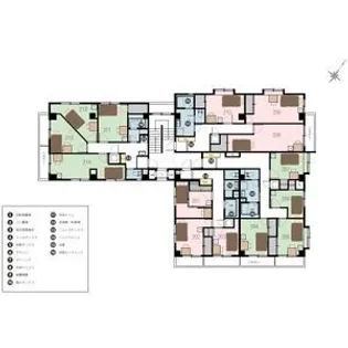 シェアス浦和【2階】の間取り
