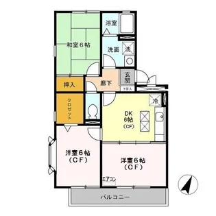 トマトノワ【1階】の間取り