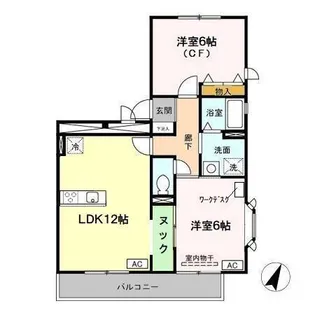 トマトノワ【3階】の間取り