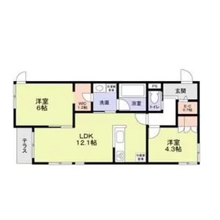 AUTOMNE【1階】の間取り