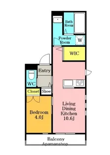 埼玉県さいたま市浦和区本太1丁目【マンション】の間取り