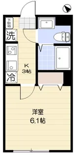 エクセラン北浦和【3階】の間取り