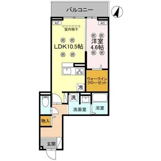 ノーブルヴィラ南浦和【2階】の間取り