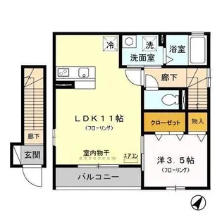 プラセール【2階】の間取り