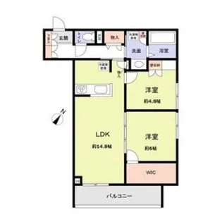 RICOTT URAWA【2階】の間取り