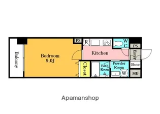 埼玉県さいたま市浦和区常盤9丁目【マンション】の間取り