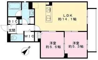 ファーナム スクエア【101号室号室】の間取り