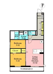 NOBLE RAFFINER 元町【3階】の間取り