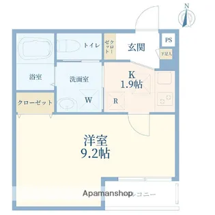 J−MAISON南浦和Ⅰ【104号室】の間取り