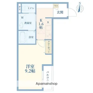 J−MAISON南浦和Ⅰ【205号室】の間取り