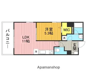 ピニエール浦和岸町【4階】の間取り
