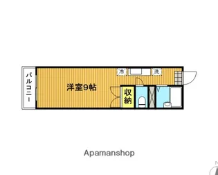 エステートピア【101号室】の間取り
