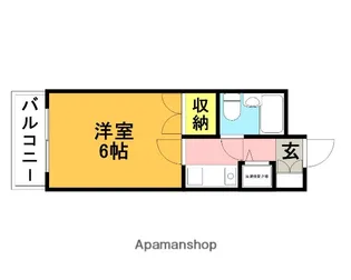 ジョイフル浦和【3階】の間取り