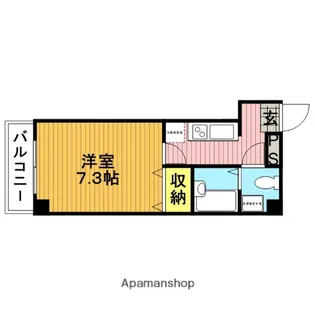 埼玉県さいたま市浦和区岸町7丁目【マンション】の間取り