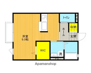 ラシュール【107号室】の間取り