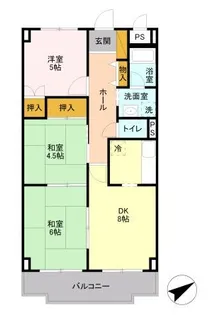 メゾンアルテミス【2階】の間取り