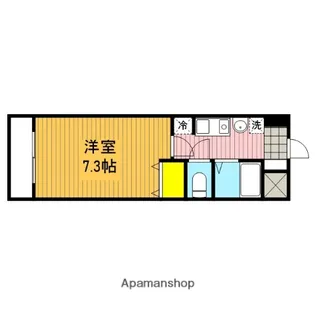 ラフィーネⅢ【605号室】の間取り