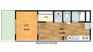 井上レジデンス【A103号室】の間取り