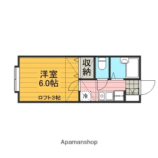 モンシャトー宮原E棟【202号室】の間取り