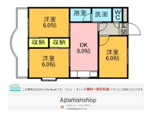 マンション根岸【2階】の間取り