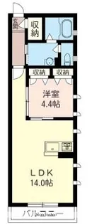 SHAMAISON RIN【1階】の間取り