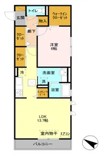 グランディオーソ【2階】の間取り