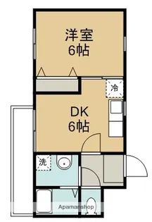 パークアヴェニュー【102号室】の間取り