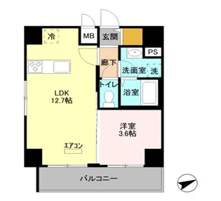 GARDEN HOUSE Ⅲ 大宮土呂駅前【3階】の間取り