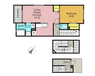 スプリング ヒル【3階】の間取り