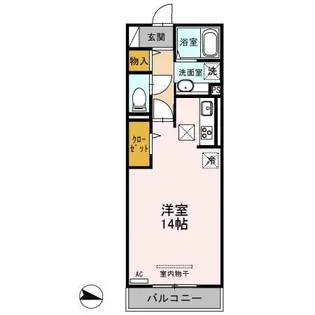 LUMINOUS【1階】の間取り