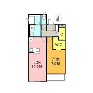 CASA CAMINO NORTE【2階】の間取り