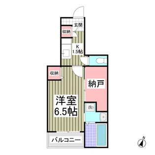 グランデ・ヒルズ【1階】の間取り