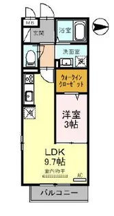 ルミエール【3階】の間取り