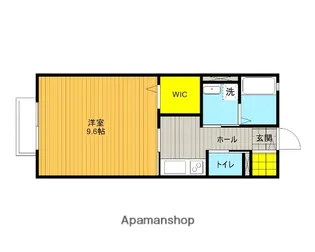 ラシュール【2階】の間取り