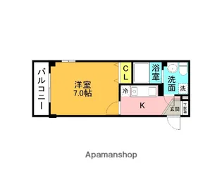 モンターナ上尾【1階】の間取り