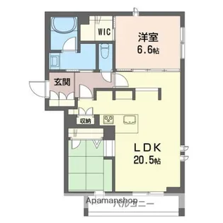 オリィーブテラス【3階】の間取り