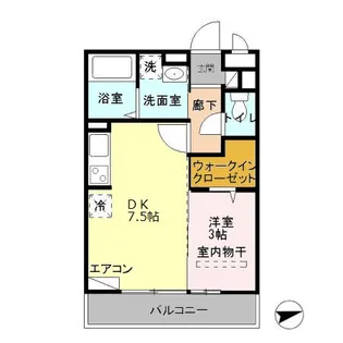 アエル大宮三橋【3階】の間取り