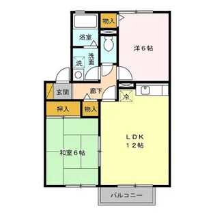 サンモール雄美【2階】の間取り