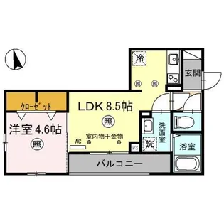 ルミリエ【3階】の間取り