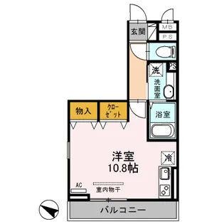 第10グリーンハイツ【3階】の間取り