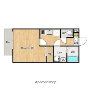 埼玉県さいたま市北区本郷町【アパート】の間取り
